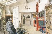 Carl Larsson The Other Half of the Studio USA oil painting artist